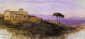A View In The Roman Compagna Edward Lear